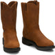 Justin Men's Conductor 10" Slip Resistant Work Boot - Hazel Brown - 4760 - Overlook Boots