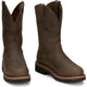 Justin Men's Carbide 11" Western Work Boot - Hickory Brown - OW4440 - Overlook Boots