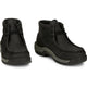 Justin Men's Crafton 4" Alloy Moc Toe Western Work Boot -Black- SE250  - Overlook Boots