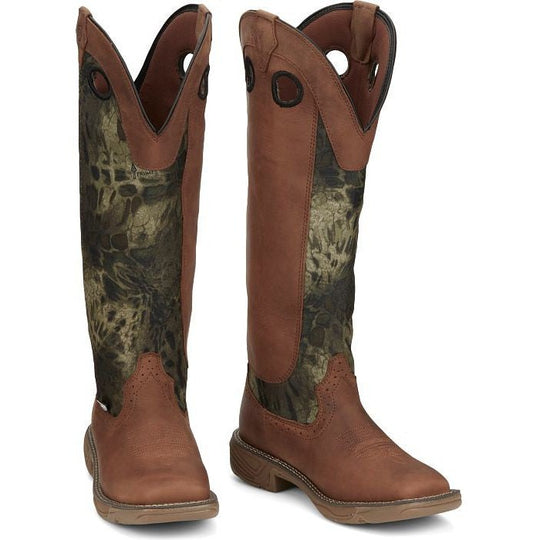 Justin Women's Rush Strike 17" Snake Resistant Work Boot - Russett Brown - SE4361 - Overlook Boots