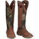 Justin Women's Rush Strike 17" Snake Resistant Work Boot - Russett Brown - SE4361 - Overlook Boots