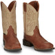 Justin Men's Canter 11" Steel Toe Slip Resistant Western Work Boot - Whiskey Brown - SE4511 - Overlook Boots
