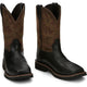 Justin Men's Driller 11" Composite Toe Slip Resistant Work Boot - Black - SE4818 - Overlook Boots
