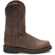 Justin Men's Balusters 11" Slip Resistant Work Boot - Bay Gaucho Brown - 4444 6 / Medium / Brown - Overlook Boots