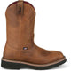 Justin Men's Ames 11" Steel Toe Waterproof Slip Resistant Work Boot - Walnut Brown - HL4225 - Overlook Boots