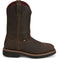 Justin Men's USA Made Billings 11" Steel Toe Waterproof Western Work Boot - HL4235 7 / Medium / Brown - Overlook Boots