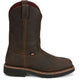 Justin Men's USA Made Billings 11" Steel Toe Waterproof Western Work Boot - HL4235 7 / Medium / Brown - Overlook Boots