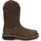 Justin Men's Carbide 11" Western Work Boot - Hickory Brown - OW4440 - Overlook Boots