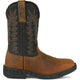 Justin Men's Taskmaker 11" Waterproof Western Work Boot - Brown - PD4072 7 / Medium / Brown - Overlook Boots
