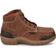 Justin Men's Corbett 5" Alloy Toe Waterproof Met Guard Slip Resistant Work Shoe - Barley Brown - SE255 - Overlook Boots