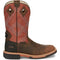Justin Men's Dalhart 12" Waterproof Slip Resistant Work Boot - Caramel Brown - SE4216 8 / Medium / Brown - Overlook Boots