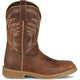 Justin Men's Daywork 11" Square Toe Waterproof Western Work Boot - Pecan - SE4242 - Overlook Boots