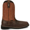 Justin Men's Actuator 11" Composite Toe Static Dissipative Work Boot - Brown - SE4300 7 / Medium / Brown - Overlook Boots