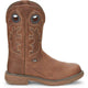 Justin Men's Rush 11" Nano Composite Toe Waterproof Slip Resistant Work Boot - Barley Brown - SE4334 7 / Medium / Brown - Overlook Boots