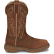 Justin Women's Rush 11" Waterproof Slip Resistant Work Boot - Rustic Tan - SE4353 6 / Narrow / Tan - Overlook Boots