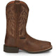 Justin Men's Canter Steel Toe Slip Resistant Western Work Boot - Dusky Brown - SE4510 - Overlook Boots