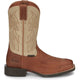 Justin Men's Canter 11" Steel Toe Slip Resistant Western Work Boot - Whiskey Brown - SE4511 - Overlook Boots