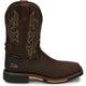 Justin Men's Joist 11" Composite Toe Waterproof Work Boot - Chocolate Brown - SE4625 7 / Medium / Brown - Overlook Boots