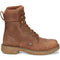 Justin Men's Rush 8" Nano Composite Toe Waterproof Lace Up Work Boot - Barley Brown - SE468 8 / Medium / Brown - Overlook Boots