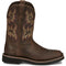 Justin Men's Driller 11" Waterproof Slip Resistant Work Boot - Tan/Brown - SE4689 7 / Medium / Brown - Overlook Boots