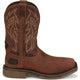 Justin Men's Wolfe 11" Nano Composite Toe Slip Resistant Western Work Boot - Russet Brown - SE4752 - Overlook Boots