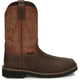 Justin Men's Switch 11" Composite Toe Slip Resistant Work Boot - Brown - SE4812 8 / Medium / Brown - Overlook Boots