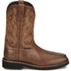 Justin Men's Handler 11" Composite Toe Slip Resistant Work Boot - Brown - SE4824 8 / Medium / Brown - Overlook Boots