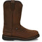 Justin Men's Drywall 10" Waterproof Slip Resistant Work Boot - Whiskey Brown - SE4960 7 / Medium / Brown - Overlook Boots