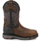 Justin Men's Tanker 11" Steel Toe Slip Resistant Work Boot - Brown - WK2104 7 / Medium / Brown - Overlook Boots