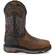 Justin Men's Tanker 11" Steel Toe Slip Resistant Work Boot - Brown - WK2104 7 / Medium / Brown - Overlook Boots