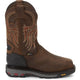 Justin Men's Driscoll 11" Steel Toe Waterproof Metguard Work Boot - Pecan Brown - WK2112 7 / Medium / Brown - Overlook Boots