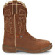 Justin Men's Rush 11" Waterproof Slip Resistant Work Boot - Saddle Tan - WK4330 7 / Medium / Tan - Overlook Boots