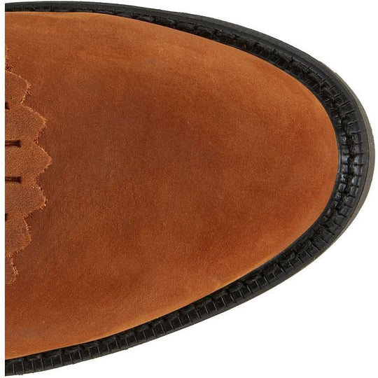 Justin Men's Conductor 8" Slip Resistant Made in USA Work Boot - Hazel - 760 - Overlook Boots