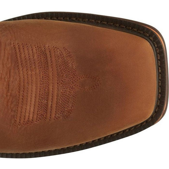 Justin Men's Resistor 11" Nano Composite Toe Western Work Boot -Brown- CR4016 - Overlook Boots