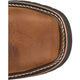 Justin Men's Ames 11" Steel Toe Waterproof Slip Resistant Work Boot - Walnut Brown - HL4225 - Overlook Boots