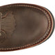 Justin Men's Rivot 8" Lace Up Steel Toe Slip Resistant Western Work Boot - Hickory Brown - OW441 - Overlook Boots