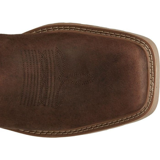 Justin Men's All Round 11" Waterproof Slip Resistant Western Work Boot - Brown - SE3114 - Overlook Boots