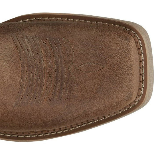 Justin Men's Bolt 11" Square Toe Work Boot - Peanut Tan - SE4114 - Overlook Boots
