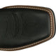 Justin Men's Bolt 11" Square Toe Slip Resistant Western Work Boot - Coal Black - SE4116 - Overlook Boots
