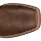 Justin Men's Canter Steel Toe Slip Resistant Western Work Boot - Dusky Brown - SE4510 - Overlook Boots