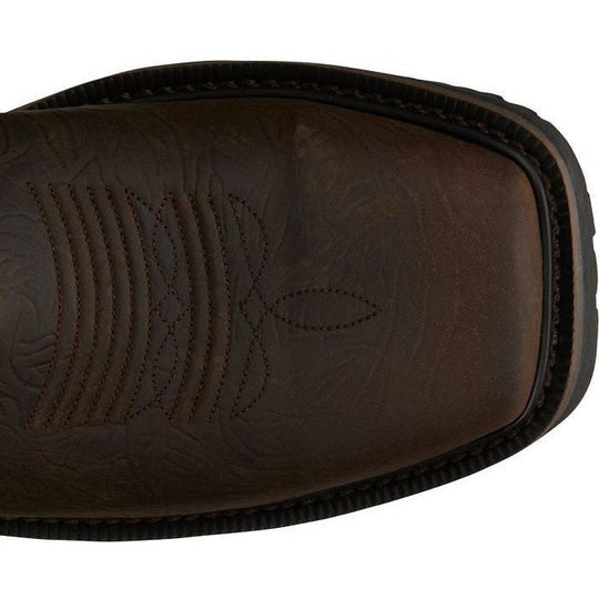 Justin Men's Joist 11" Composite Toe Waterproof Work Boot - Chocolate Brown - SE4625 - Overlook Boots