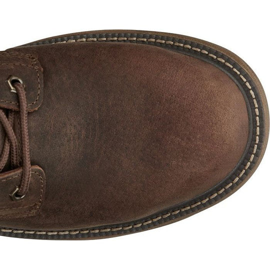 Justin Men's Rush 8" Waterproof Nano Composite Toe Western Work Boot -Brown- SE469 - Overlook Boots