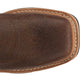 Justin Men's RoughNeck 12" Steel Toe Waterproof Work Boot - Walnut Brown - WK2115 - Overlook Boots
