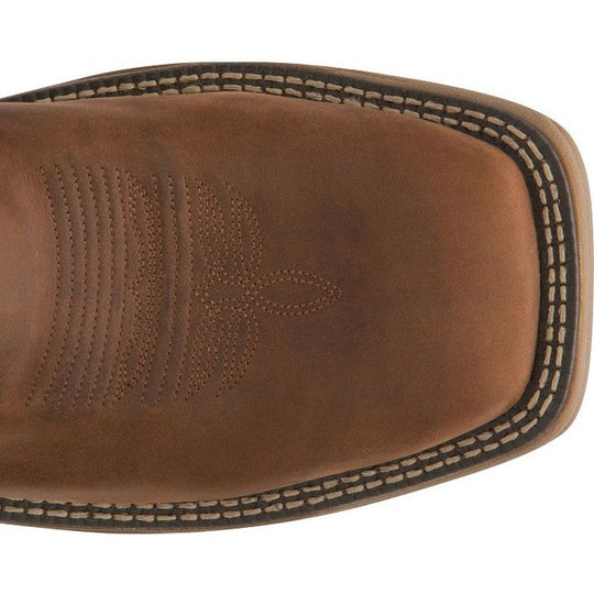 Justin Men's Rush 11" Composite Toe Waterproof Slip Resistant Work Boot - Rust Tan - WK4338 - Overlook Boots