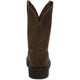 Justin Men's Balusters 11" Steel Toe Slip Resistant Work Boot - Bay Gaucho Brown - 4445 - Overlook Boots