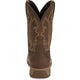 Justin Men's Nitread 11" Waterproof Slip Resistant Pull On Work Boot - Taupe Brown - CR3211 - Overlook Boots