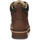 Justin Men's Resistor 6" Waterproof Lace Up Slip Resistant Western Work Boot - Hickory Brown - CR401 - Overlook Boots