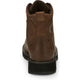 Justin Women's Katerina 6" Steel Toe Waterproof Slip Resistant Work Boot - Aged Bark Brown - GY985 - Overlook Boots