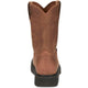 Justin Men's Round Up 10" Round Toe Slip Resistant Western Work Boot - Aged Bark Brown - OW4760 - Overlook Boots
