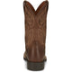 Justin Men's Canter Steel Toe Slip Resistant Western Work Boot - Dusky Brown - SE4510 - Overlook Boots